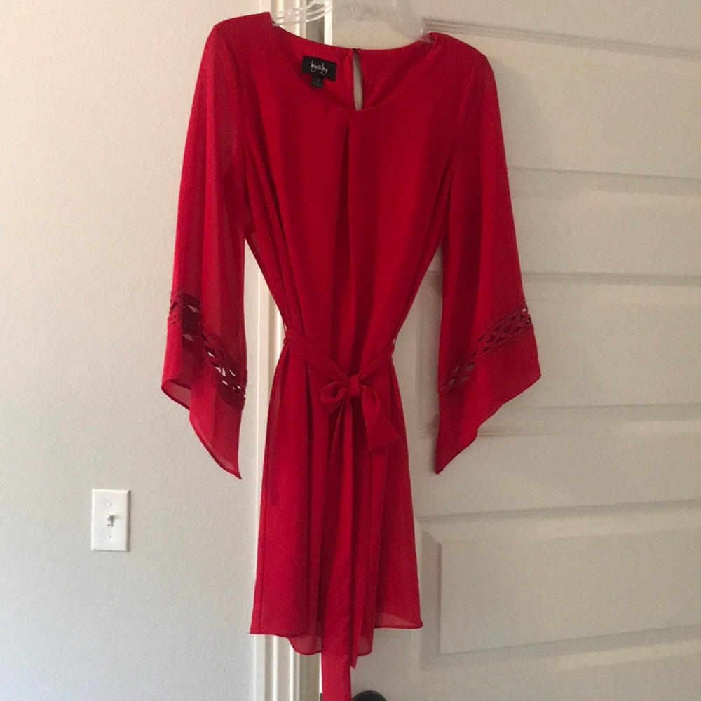 Red dress